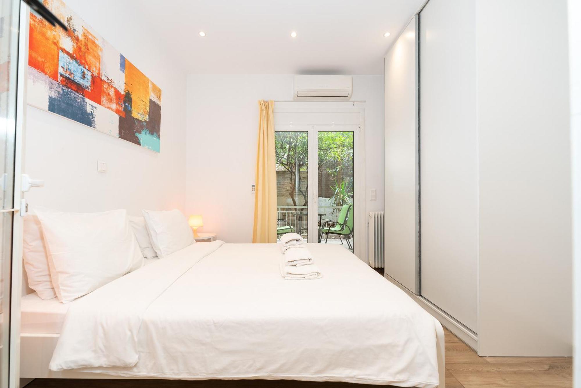 Spacious Peaceful Studio In Athen Exterior foto