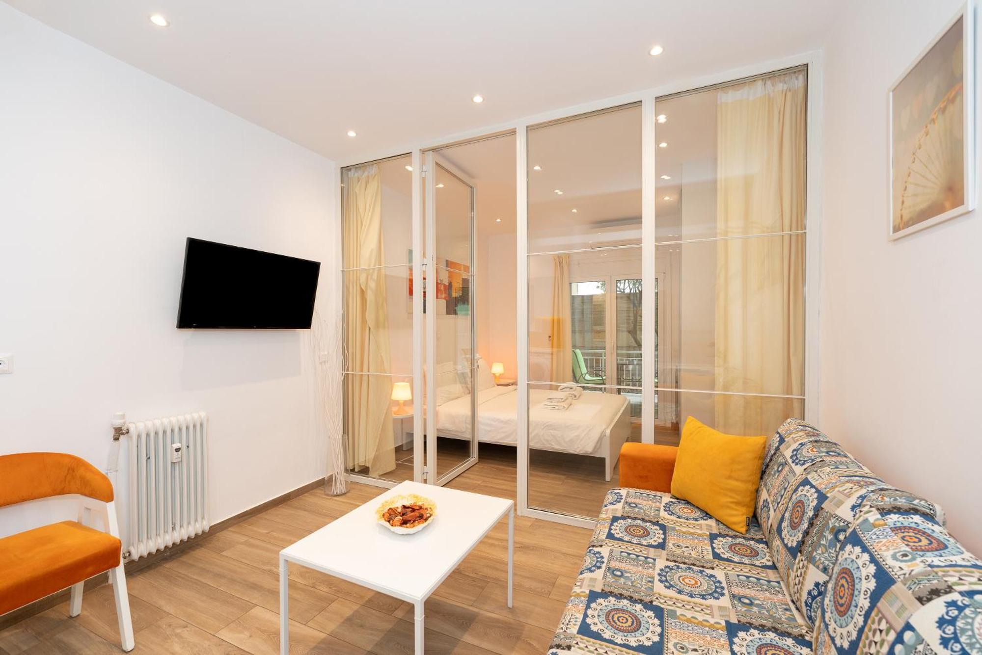 Spacious Peaceful Studio In Athen Exterior foto